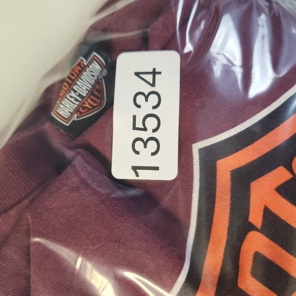 Harley Davidson Shirt Large Texas Independence College Station Long Sleeve Logo - Picture 11 of 11
